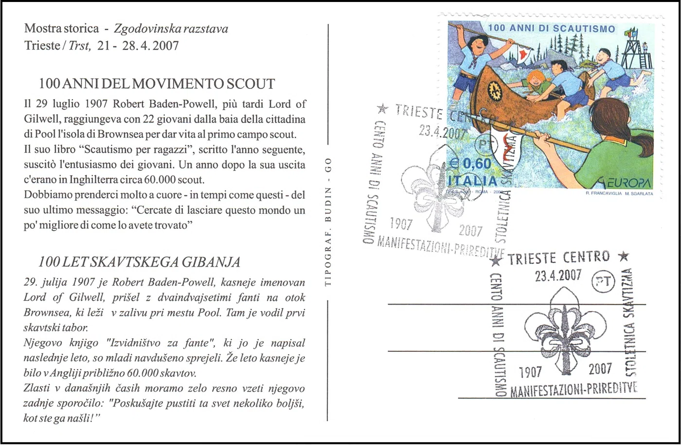 STOLETNICA SKAVTIZMA  1907 - 2007